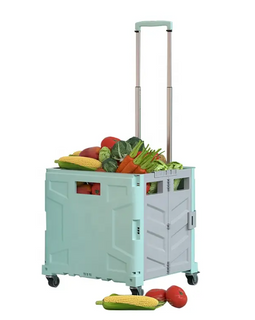 New Hot Plastic Car Camping Cloths Collapsible Stretchable Folding Box Storage With Wheels