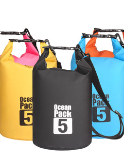 PVC outdoor waterproof bag swimming storage bag travel beach diving rafting
