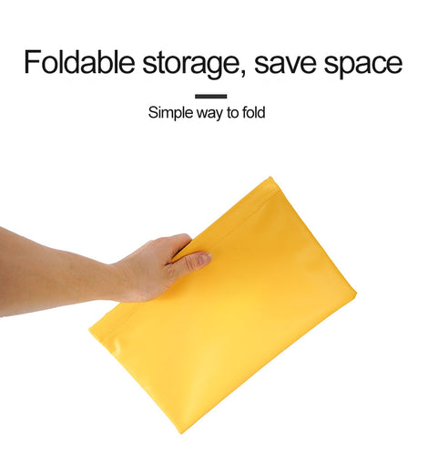 foldable water basin square mountaineering camping self-driving bucket