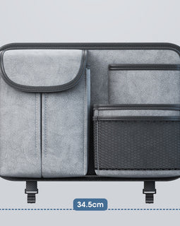Vehicle multi-functional storage bag wall-mounted