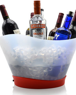ice bucket Luminous ice bucket bar supplies creative LED colorful light KTV club beer bucket champagne ice bucket bottle cooler ice buckets