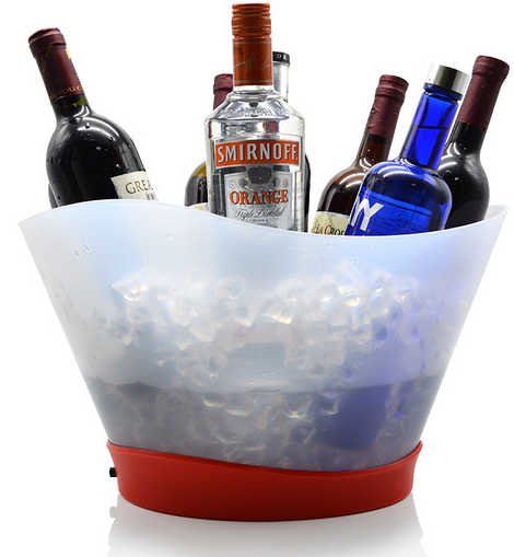 ice bucket Luminous ice bucket bar supplies creative LED colorful light KTV club beer bucket champagne ice bucket bottle cooler ice buckets