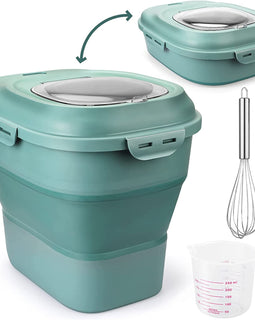 High Quality Seal Insect-resistant And Moisture Proof Big Space Foldable Rice Storage Container