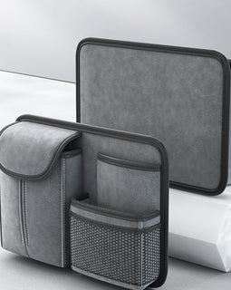 Vehicle multi-functional storage bag wall-mounted