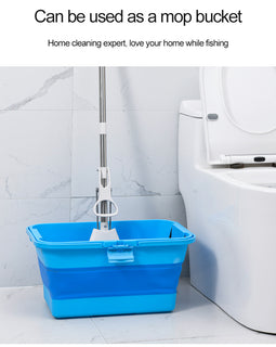 portable fishing bucket dirty clothes cover household bucket