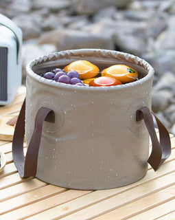 10L Outdoor Wash Bucket Multifunctional Folding Portable Car Bucket