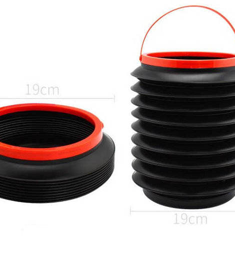 4L folding bucket, outdoor portable, multi-purpose