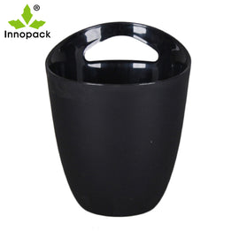 Promotional Big Plastic Champagne Ice bucket  3L Plastic Pink ice bucket Cooler holder