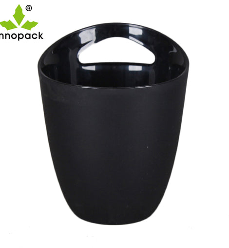 Promotional Big Plastic Champagne Ice bucket  3L Plastic Pink ice bucket Cooler holder