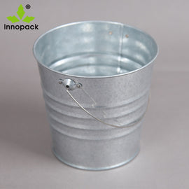 Small Galvanized metal bucket beer bucket