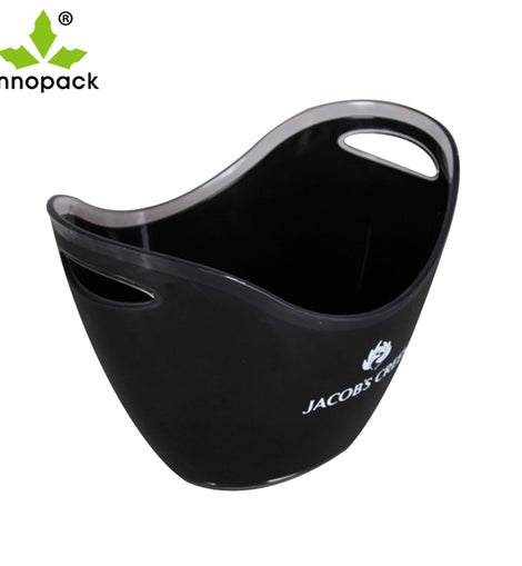 Good quality 8L champagne plastic beer wine ice bucket with custom logo